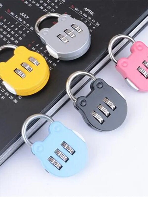 serrure porte à combinaison pour bagages, chiffres de voyage, serrure à Code