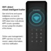 serrure porte électronique Wifi, Identification par empreinte digitale