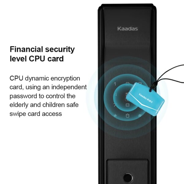 serrure porte électronique Wifi, Identification par empreinte digitale