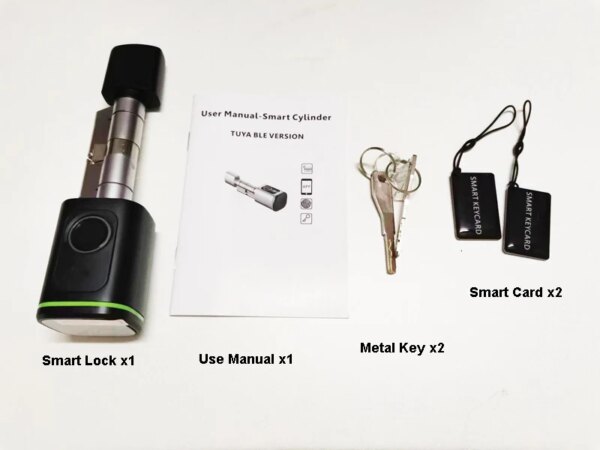 6618-dd66c8.jpg serrure porte intelligente Bluetooth Tuya TTLock, cylindre de carte d'empreinte digitale