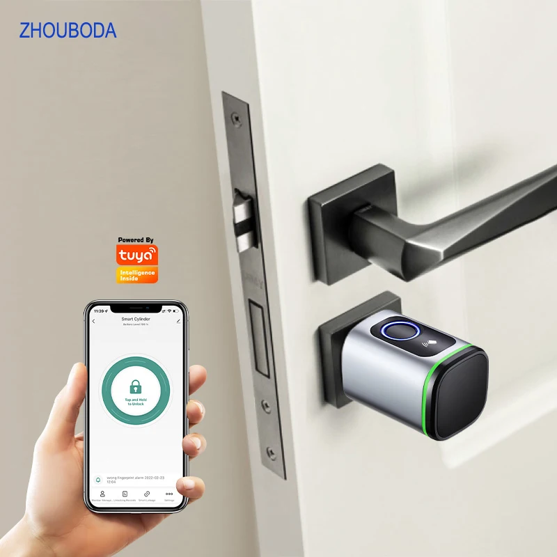 Serrure intelligente Bluetooth Tuya TTLock connectee