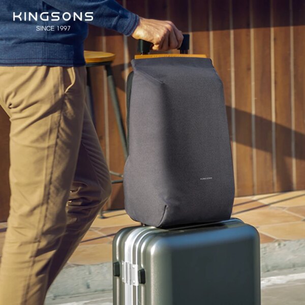 Sac a dos antivol étanche pour hommes et femmes, avec chargeur USB