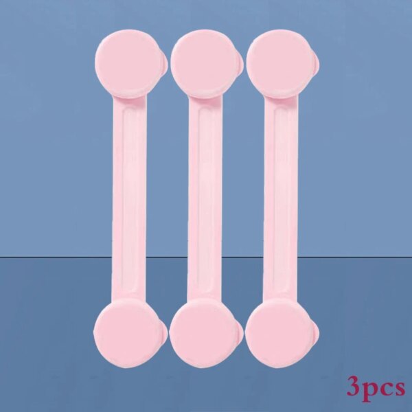 6701-9d0495.jpg serrure porte 3/5 pièces serrure d'armoire pour bébé, sangle de verrouillage de tiroir