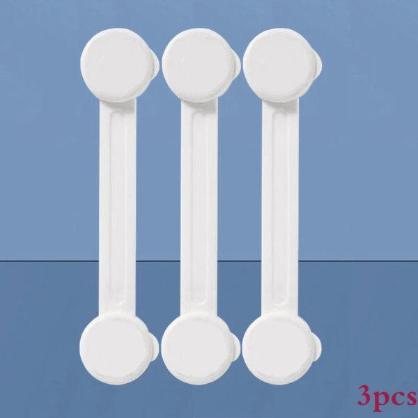 serrure porte 3/5 pièces serrure d'armoire pour bébé, sangle de verrouillage de tiroir