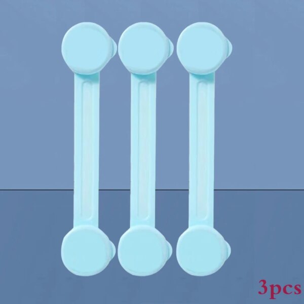 serrure porte 3/5 pièces serrure d'armoire pour bébé, sangle de verrouillage de tiroir