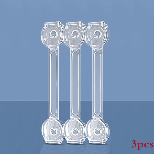 serrure porte 3/5 pièces serrure d'armoire pour bébé, sangle de verrouillage de tiroir