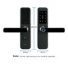 6732-56f991.jpg serrure porte intelligente Bluetooth, avec lecteur de carte NFC