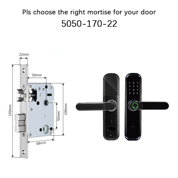 6883-914e50.jpg serrure porte biométrique intelligente à empreintes digitales