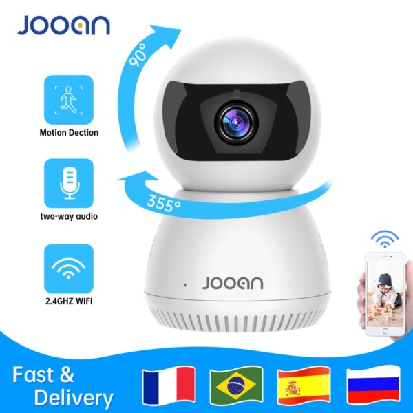 6978-35993b.jpg Jooan 1080P caméra IP sans fil 2.4G Wifi bébé moniteur maison caméra de Surveillance intérieure détection de mouvement CCTV sécurité caméra IP