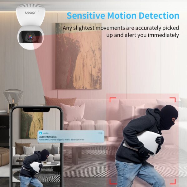 6978-a2875f.jpg Jooan 1080P caméra IP sans fil 2.4G Wifi bébé moniteur maison caméra de Surveillance intérieure détection de mouvement CCTV sécurité caméra IP