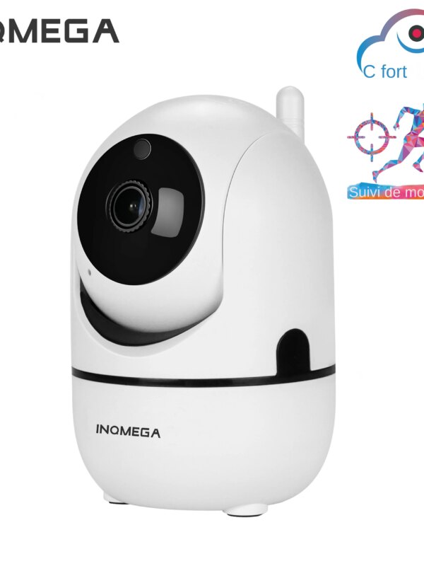 INQMEGA – Mini caméra de Surveillance intelligente IP Wifi Cloud hd 1080P, dispositif de sécurité domestique sans fil, avec suivi automatique et suivi humain
