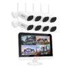 7106-ddbc19.jpg ANRAN 3MP 8CH Kit de Caméras de Surveillance avec 13" Moniteur sans Fil CCTV
