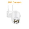 camera de surveillance IP 8MP 4K WiFi caméra PTZ extérieure 5MP HD