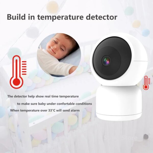 7586-cd0b45.jpg babyphone Tuya 1080P WiFi Infrared Baby Monitor
