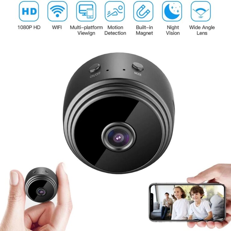 Caméra de surveillance faiyou noir