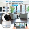 babyphone Bébé Moniteur Wifi 1080P de Couchage Bébé Vidéo Nounou