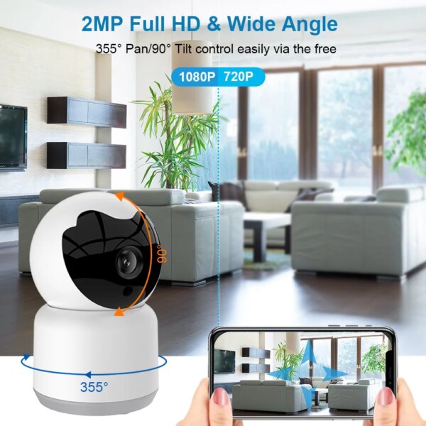 7612-8ce5eb.jpg babyphone Bébé Moniteur Wifi 1080P de Couchage Bébé Vidéo Nounou