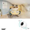 babyphone – caméra de Surveillance intérieure intelligente IP WiFi 1080P