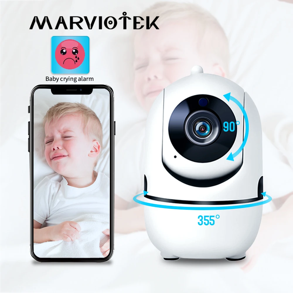 babyphone pour bébé 720P Wifi moniteur pour bébé a - babyphone chez corse-securite.fr