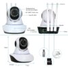 7837-544c99.jpg babyphone de Surveillance pour bébé, Robo 3, avec antenne IP, WiFi, 360 °