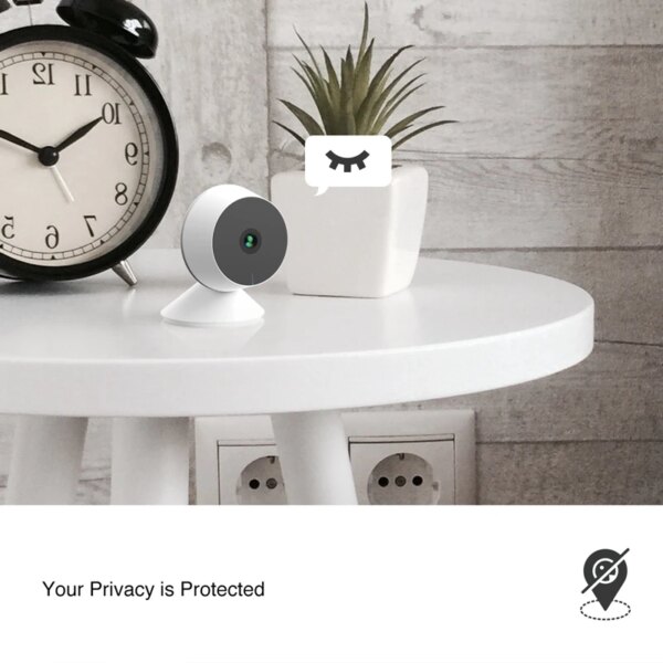 babyphone vidéo Laxihub 1080P avec détection de pleurs WiFi 2.4G