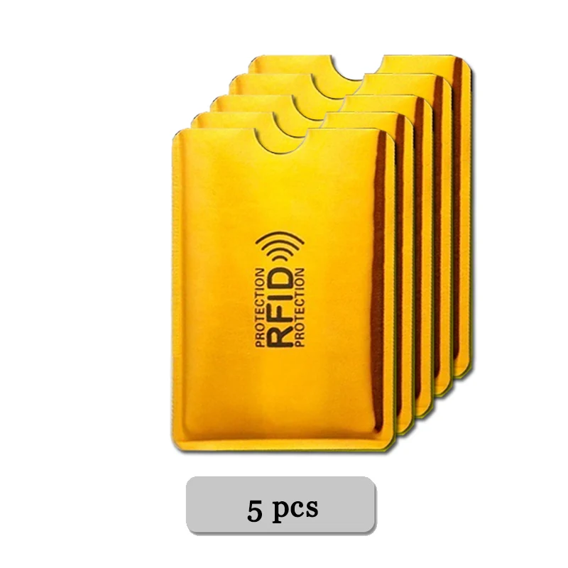 5 pcs Yellow-gold
