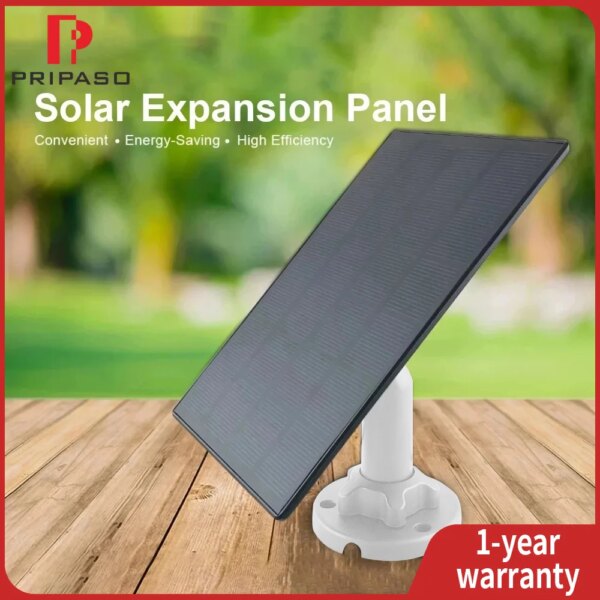 Panneau solaire pour caméra de Surveillance extérieure WiFi 3M, câble d'alimentation Rechargeable pour la sécurité