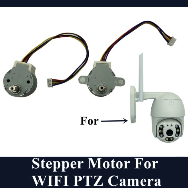 7942-3647a8.jpg Moteur pas à pas pour caméra PTZ WIFI DC 5V, pour la réparation horizontale et verticale de vidéosurveillance