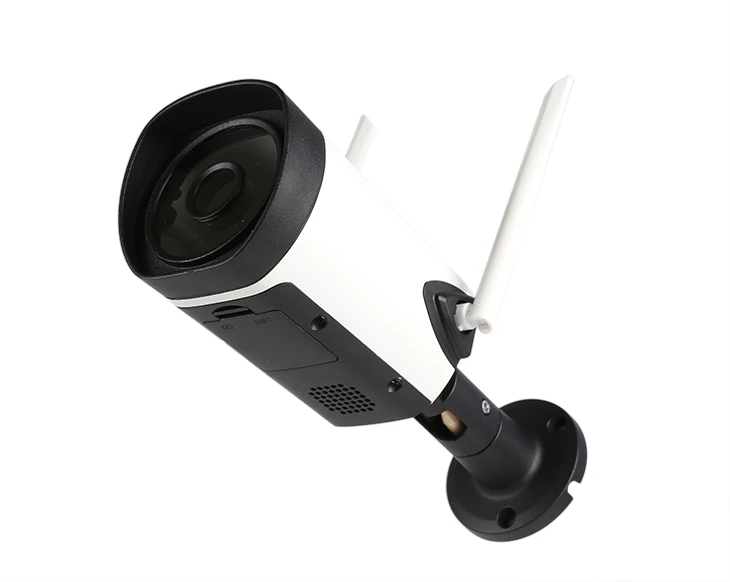 Boîtier de caméra de Surveillance multifonction en métal, étanche, haute qualité, avec Support de trou Wifi, carte TF SD et Microphone