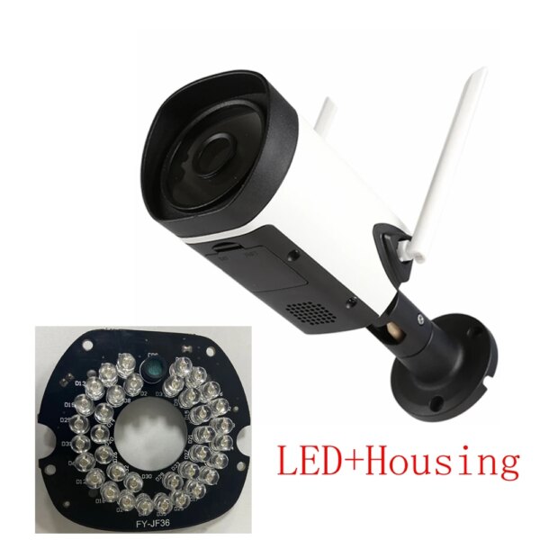 7982-f60e58.jpg Boîtier de caméra de Surveillance multifonction en métal, étanche, haute qualité, avec Support de trou Wifi, carte TF SD et Microphone