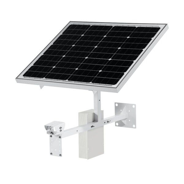 8055-64326c.jpg Caméra de Surveillance extérieure PTZ IP WiFi 4G, dispositif de sécurité sans fil avec panneau solaire externe