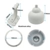 OwlCat WiFi PTZ Dôme Caméra IP Maison Boîtier Boîtier En Aluminium Étanche IP66 Caméra de Surveillance Corps