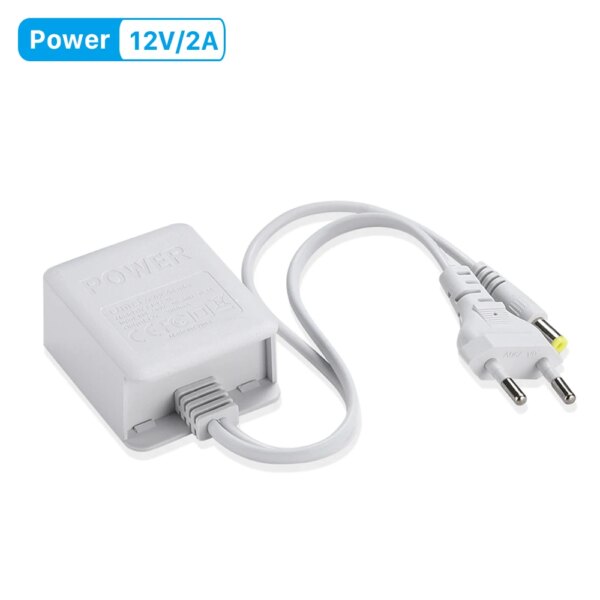 Alimentation pour caméra PTZ IP WiFi, transformateur AC 110V-230V à DC 12V, 12V, 2a