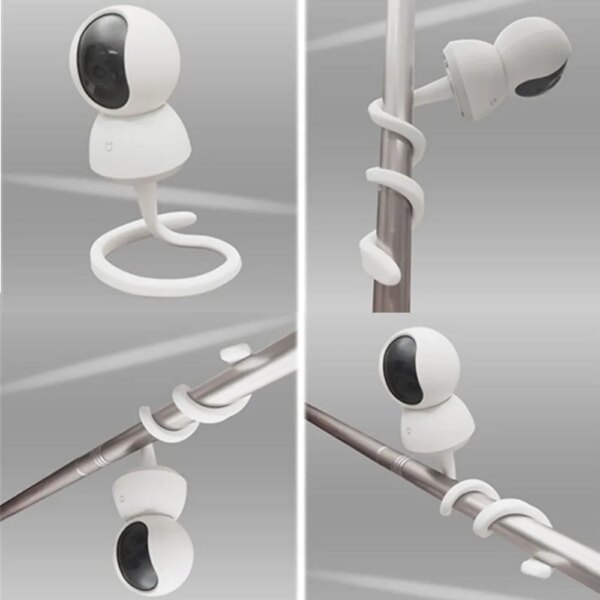 8093-33ea3c.jpg Caméra de sécurité Flexible suspendue, enrouleur, barre transversale, support de montage Vertical pour Xiaomi Wifi moniteur bébé