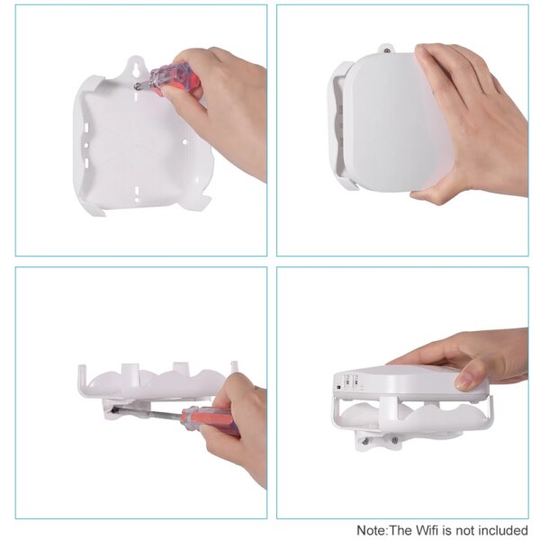 Support de Montage mural de Plafond pour eero Wifi À La Maison et pour eero Pro Wifi Blanc