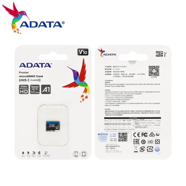 8318-3393c0.jpg carte micro sd Flash SDXC, 32 go/64 go/128 go/256 go, A1, V10 classe 10