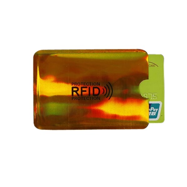 Portefeuille Rfid, 7 pièces, serrure de lecteur de carte bancaire, carte d'identité
