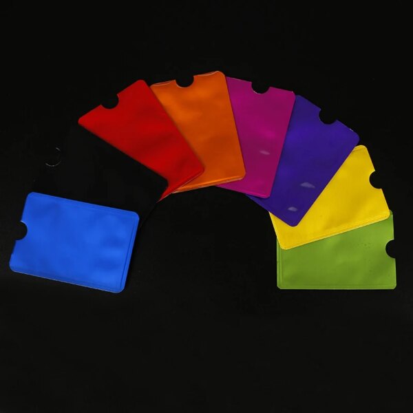 Portefeuille Rfid, 7 pièces, serrure de lecteur de carte bancaire, carte d'identité