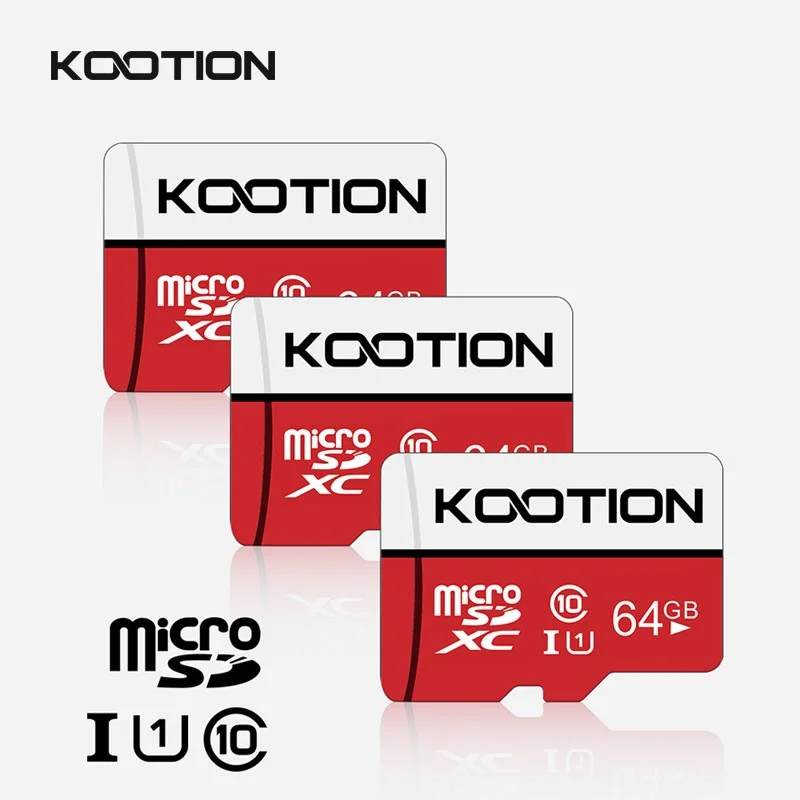 carte micro sd Flash T1 Micro SD, 64 go, A1, V10,  - Carte Micro SD TF chez corse-securite.fr