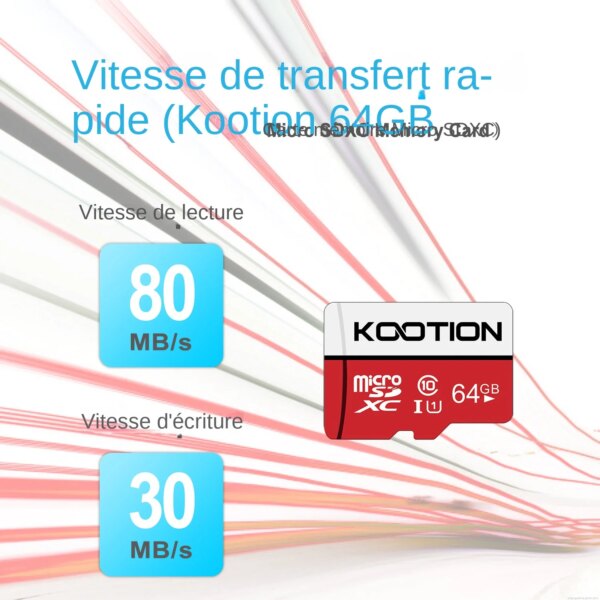 8356-440ca4.jpg carte micro sd Flash T1 Micro SD, 64 go, A1, V10, U1, classe 10