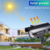 camera factice solaire extérieure de vidéosurveillance, Simulation de caméra factice