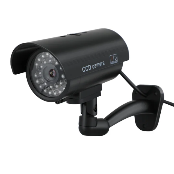 camera factice solaire extérieure de vidéosurveillance, Simulation de caméra factice