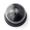 camera factice de Surveillance dôme en plastique noir