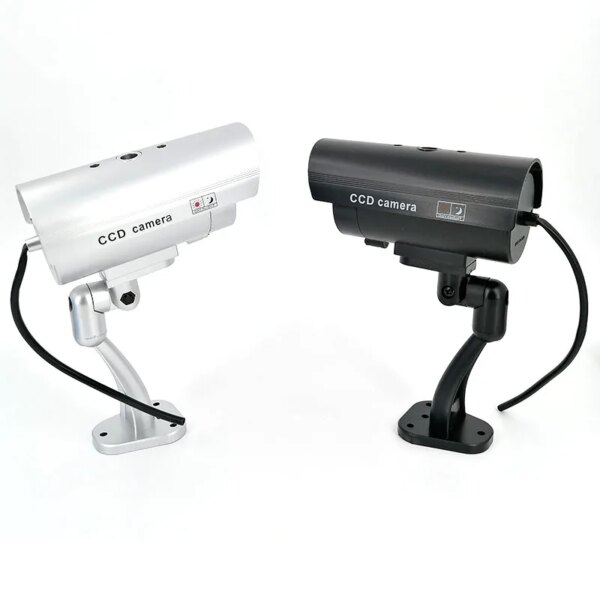 camera factice de sécurité extérieure étanche, factice