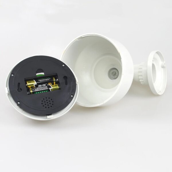 8605-0e337e.jpg camera factice dôme de sécurité avec 1 lumière LED rouge clignotante