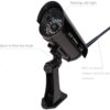 camera de surveillance factice , fausse caméra de sécurité wifi étanche