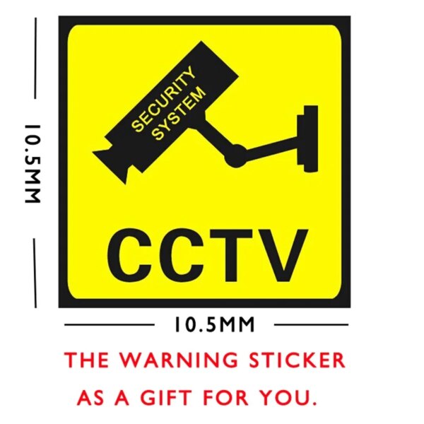 Caméra dôme de vidéosurveillance en plastique noir, fausse caméra clignotante Led