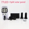 camera solaire factice Applique murale solaire LED étanche avec fausse caméra et capteur de corps humain