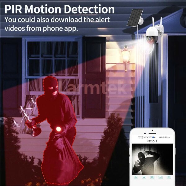 8841-4402a2.jpg Camera solaire de Vidéosurveillance IP WiFi 3mp 4G à panneau solaire, dispositif de sécurité