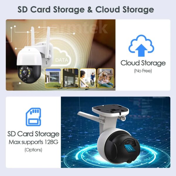 8841-d47336.jpg Camera solaire de Vidéosurveillance IP WiFi 3mp 4G à panneau solaire, dispositif de sécurité